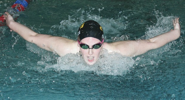 Bettendorf at state swim meet